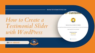 How to Add Testimonial Slider in WordPress free 2021, Responsive WordPress testimonial slider plugin