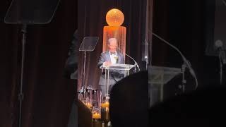 Bryant Gumbel honoring Dr. Norman C Francis XULA Centennial Gala
