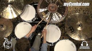 Meinl 22 Byzance Jazz Ralph Peterson Symmetry Ride Cymbal - Jost Nickel - 2419g (B22SYR-1121015OO)