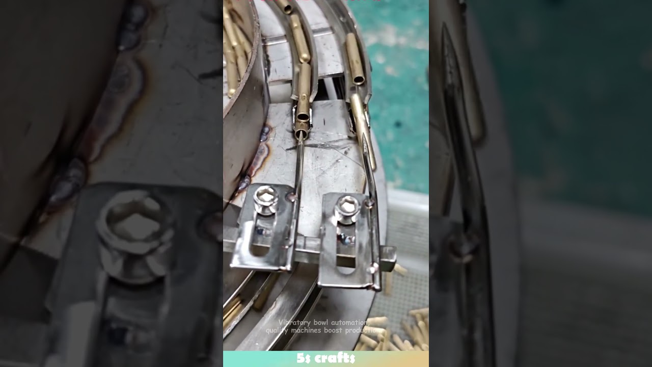 Vibratory bowl automation, quality machines boost production. 