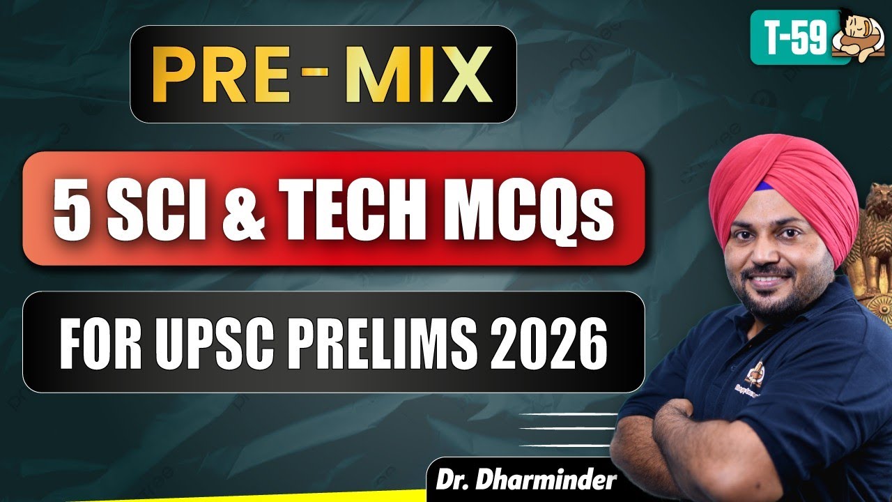 UPSC Science and Technology Prelims MCQs | 5 Most Expected Sci and Tech ...