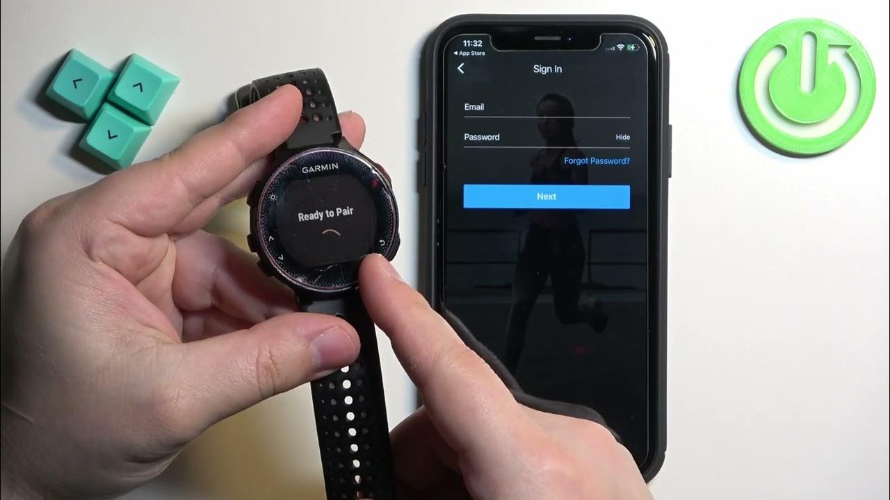 how-to-pair-garmin-forerunner-235-with-iphone-youtube