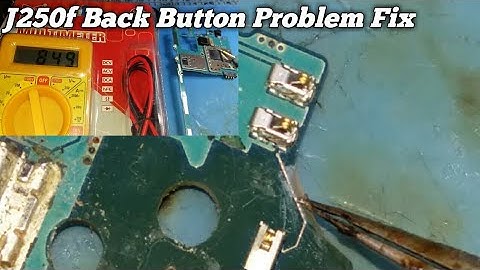 Samsung J250f Back Button Problem Fix By Mobile R Sikhe tm