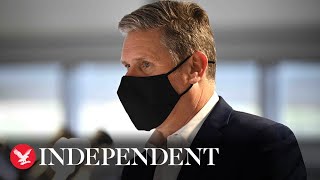 Keir Starmer calls on government to ‘get a grip’ over rising Covid cases