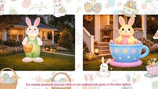 5 MASSIVE Outdoor Easter Decorations for Your Yard! 🐰🥚