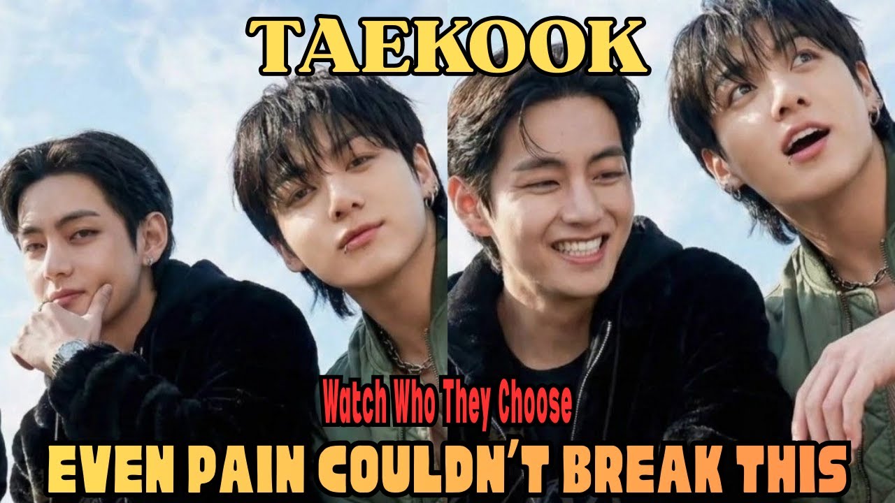 “Even in Pain, Taekook Stand Together”