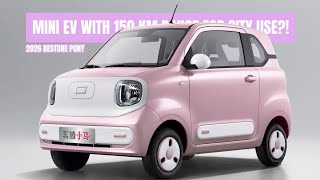 2026 Bestune Pony — Mini EV with 150 KM Range for City Use?!