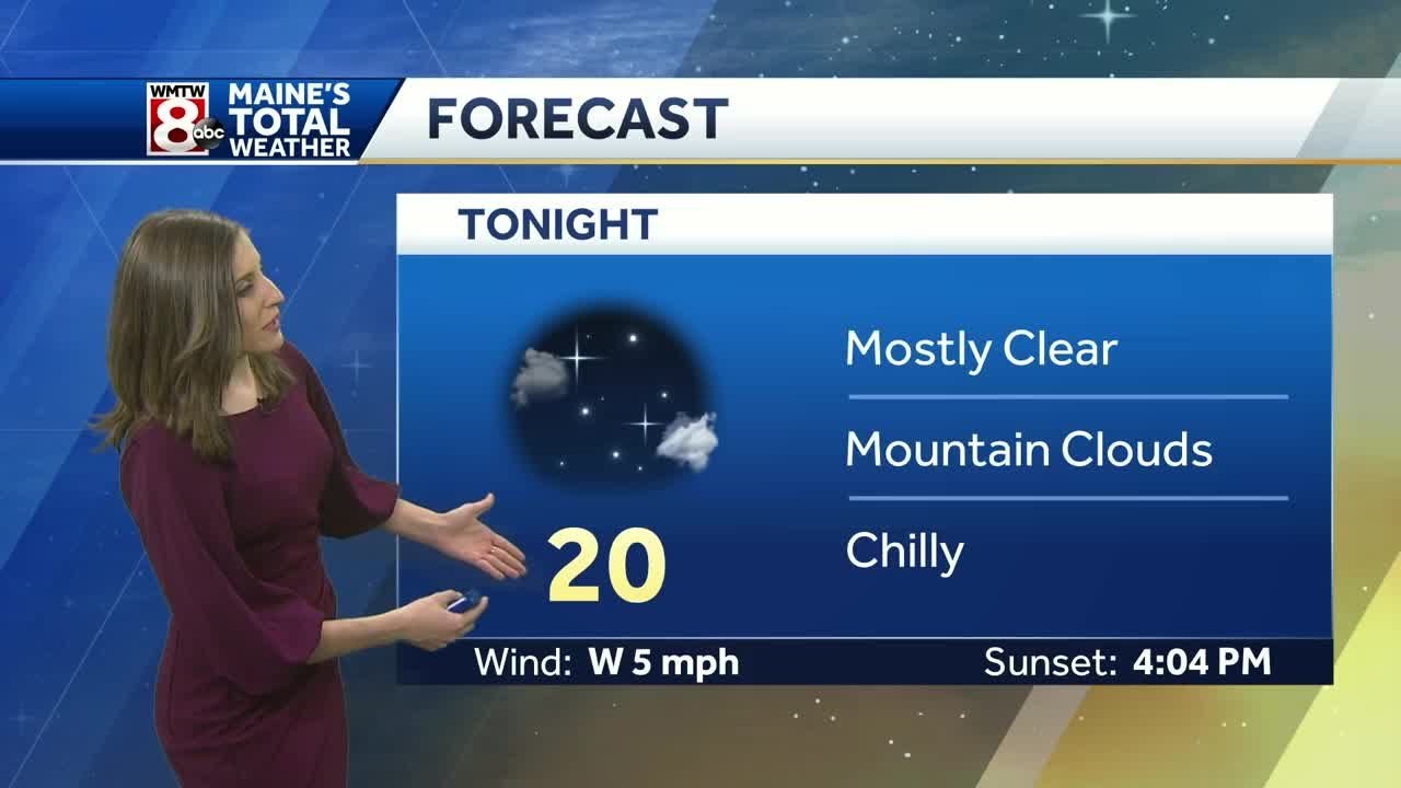 Mostly clear and chilly tonight - YouTube
