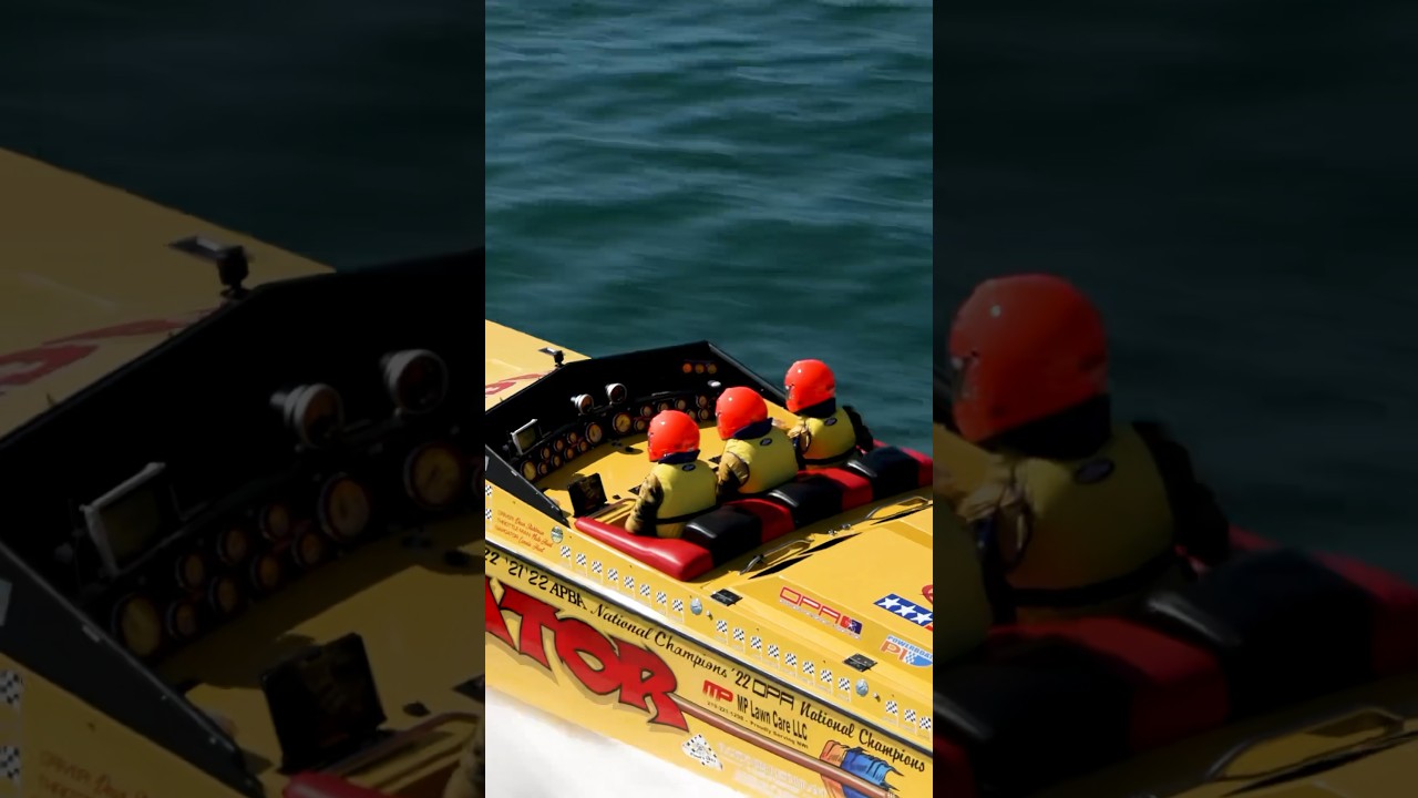 Predator the legendary Apache 41’ race boat sounds soooo good! 