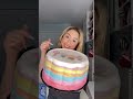 Giant cotton candy cake  food cottoncandy shorts