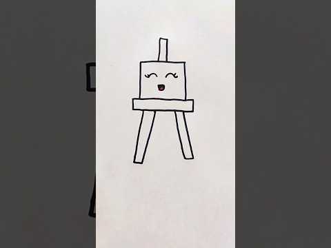 رسم سبورة كيف السبوره كيوت خطوة بخطوة رسم سهل للاطفال تعليم الرسم للمبتدئين 