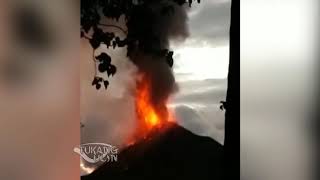 Video Detik-detik Gunung Anak Krakatau Meletus 2018