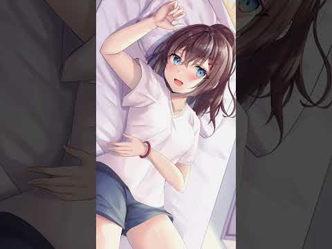 【ASMR】僕の抱き枕になってくれる彼女【バイノーラル シチュエーションボイス】 #shorts