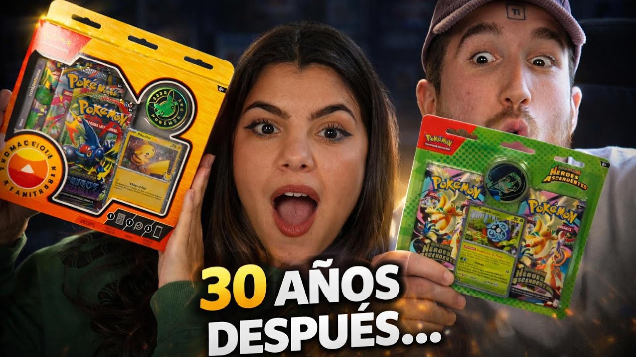 Abrimos la caja del 30 aniversario de Pokémon SIN SABER si iba a salir algo