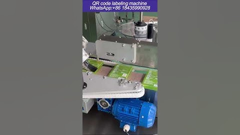 auto QR code labeling machine #labelingmachine #shortvideo #manufacturer #foryourpage #factory