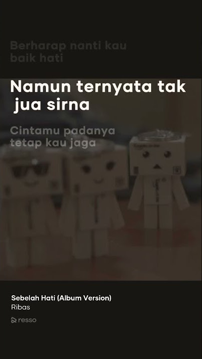 Sebelah Hati Ribas lagu yang terhits pada masanya