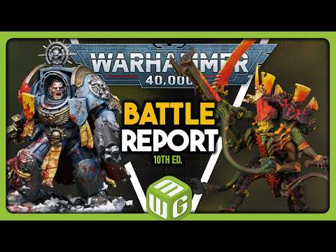 A Saga of Fire and Frost | Tyranids vs Space Wolves Warhammer 40k 10th Edition Battle Report Ep 80