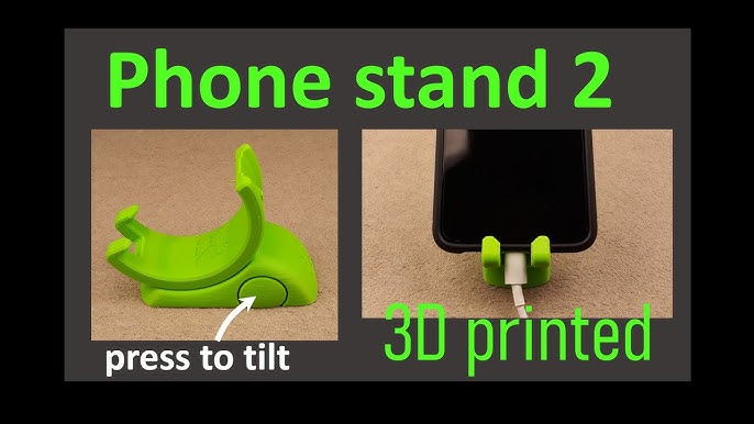 3D Printable Planetary Phone Stand by Clockspring