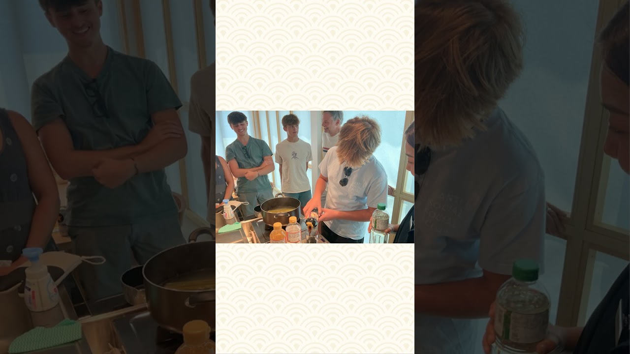 ramen cooking class Tokyo family-friendly sushi & ramen