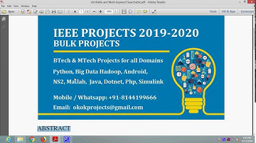 Verifiable and Multi keyword Searchable