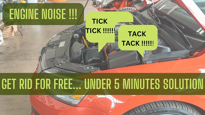 (SOLVED)Engine Ticking Noise!! FREE FIX!! No liquids used!! Must watch for all car owners!!