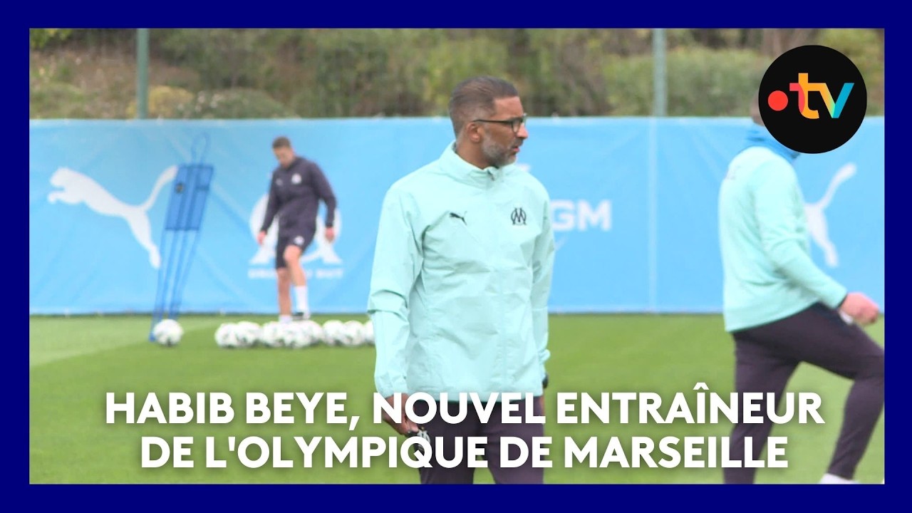 Habib Beye, nouvel entraîneur de l'Olympique de Marseille à l'épreuve du feu