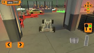 Car Factory Parking Simulator a Real Garage Repair Shop Racing Game Part-1 screenshot 5