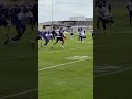 Dontae Fleming with the catch during Rookie Minicamp practice 👐