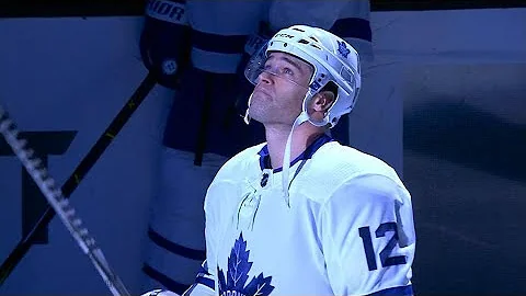 Gotta See It: Marleau fights back tears after emot...
