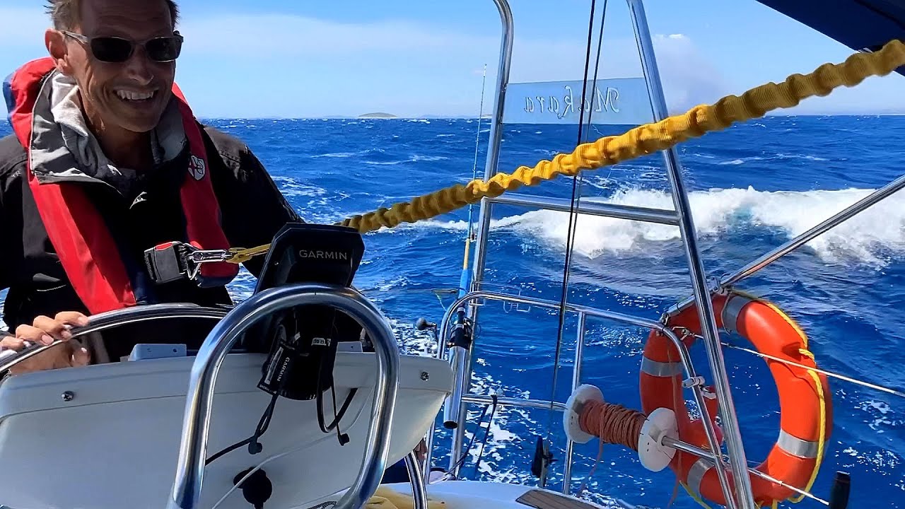 Croazia 2022 - rotta da Krava a uvala Stari Trogir