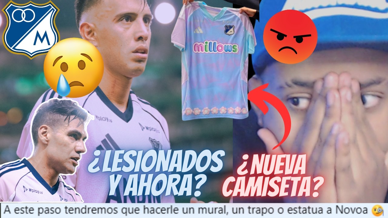 ¿ESTA ES LA NUEVA CAMISETA DE MILLONARIOS? ¿LAS LESIONES DE FALCAO Y ...