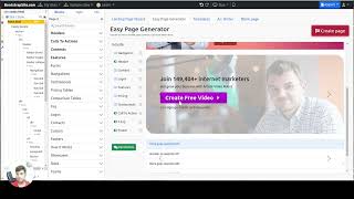 Easy page generator in Bootstrap 5 builder screenshot 3