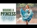 MAKING THE PRINCESS DRESS OF MY DREAMS *mermaid vibes* - THISISKACHI DIY