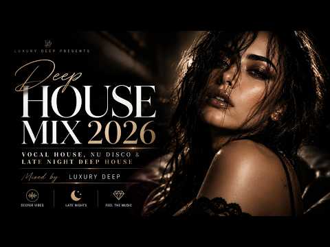 Deep House Mix 2026 | Sensual Vocal House, Nu Disco & After Midnight Energy
