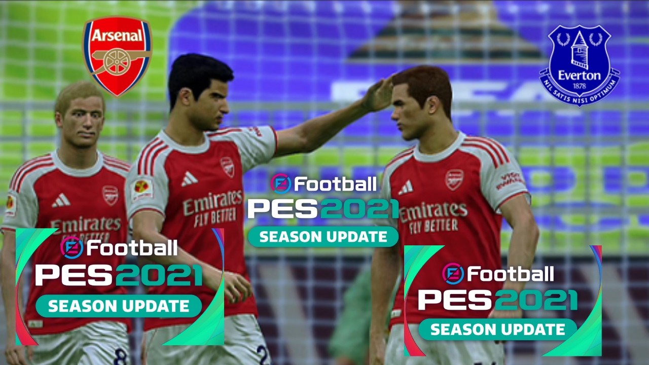 🔴 LIVE : Arsenal vs  Everton 🏆 2026 | 🎮 Video Game eFootball PES 2021 Season Update⚽Gameplay