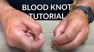 HOW TO TIE "BLOOD KNOT" | Fishing Connection Knot