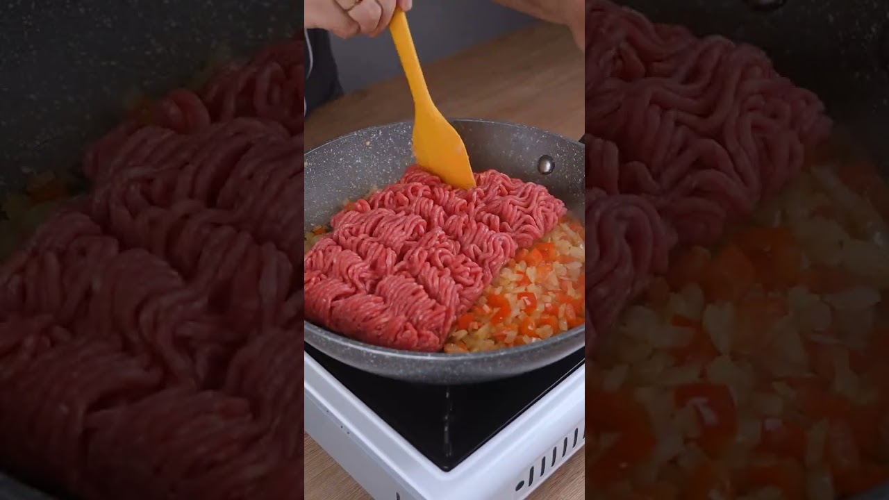 ⁣Aprendi esse truque com um amigo da Itália, agora só faço esse clássico pimentão italiano