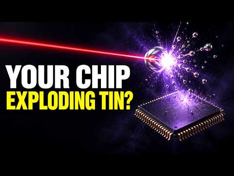 Your Phone's Chip Was Printed With Light From Exploding Tin