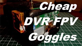 Cheap FPV DVR Goggles with Eachine proDVR & TX02