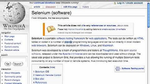 Тестирование web-приложений с помощью Selenium