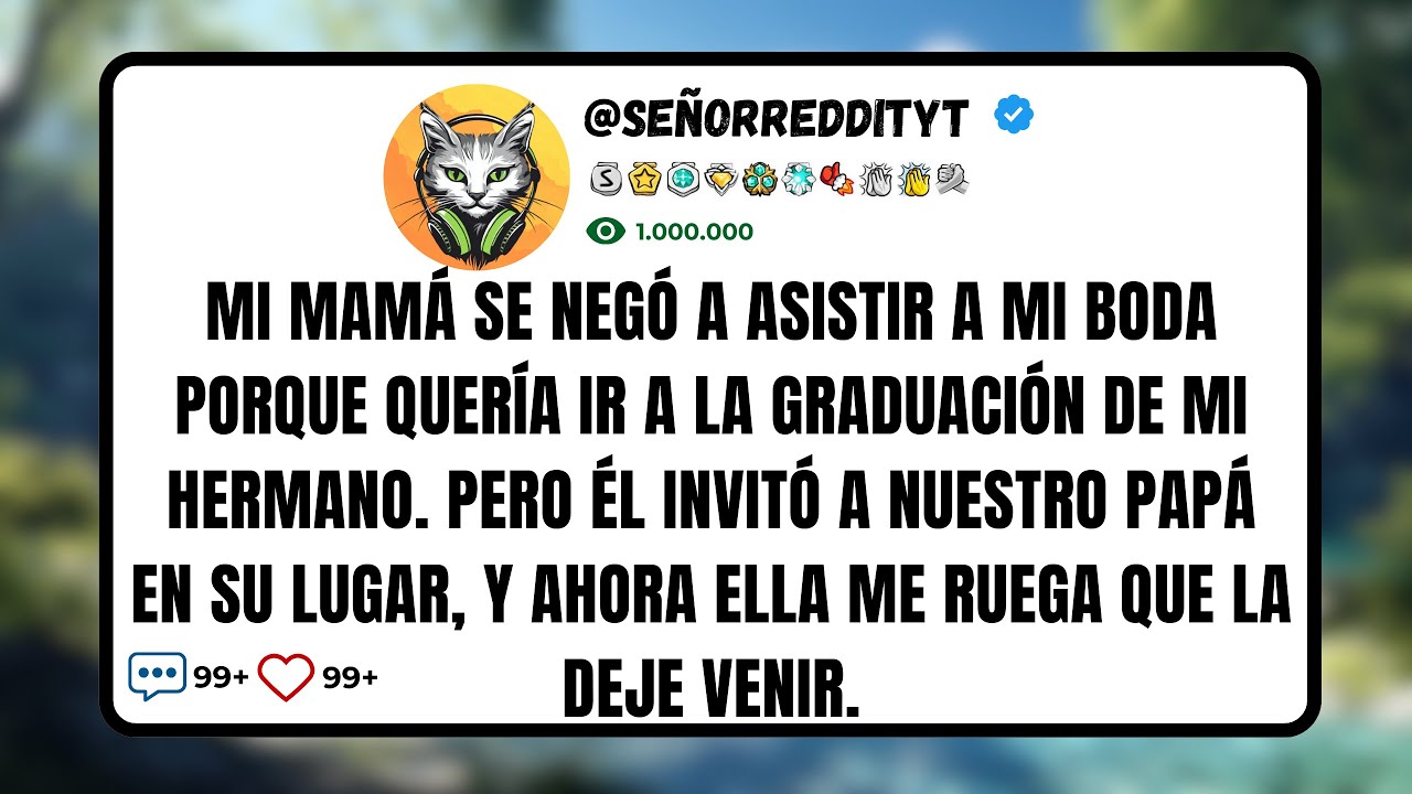Mi Mamá se Negó a Asistir a Mi Boda Porque Quería Ir a la Graduación de Mi Hermano. Pero Él Invitó..