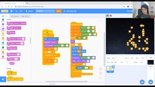 Game #7. Scratch tutorial || 4th of July fireworks animation screenshot 2