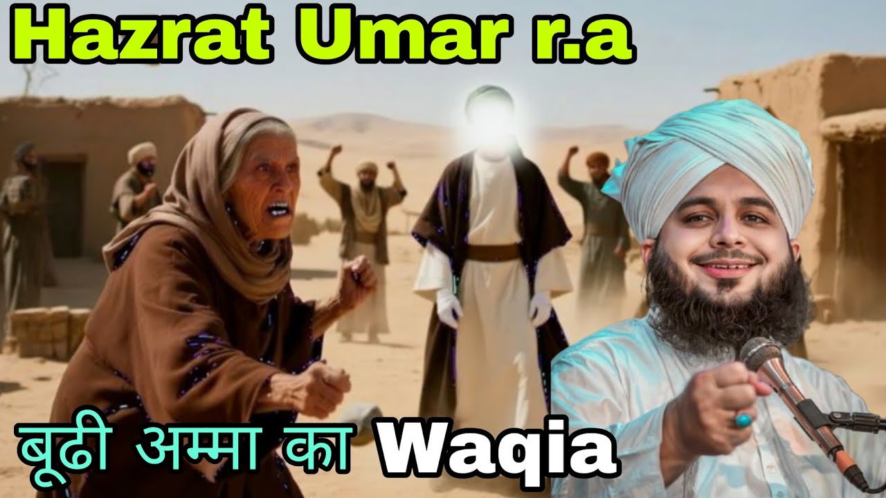  Hazrat Umar Farooq R.A Aur Ek Boodhi Amma Ka Special Waqia | उम्र फ़ारूक़ और एक बूढी Ajmal Raza Qadri
