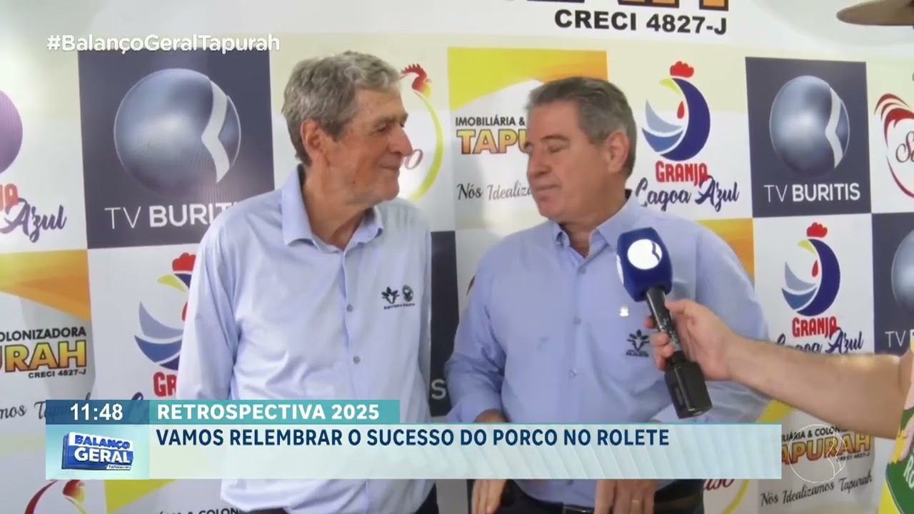 Retrospectiva 2025 vamos relembrar o sucesso do porco no rolete. PART FINAL