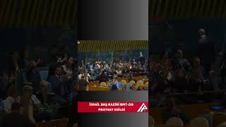 100-Lərlə Diplomat Bmt Zalını Tərk Edib, Tərəfdarları Isə Əl Çalaraq Dəstək Olmağa Çalışıblar