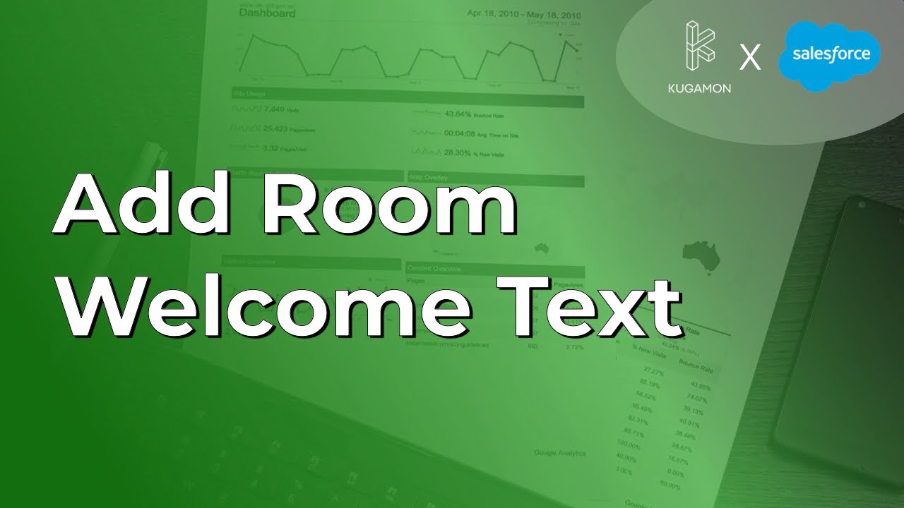 Add Room Welcome Text - YouTube