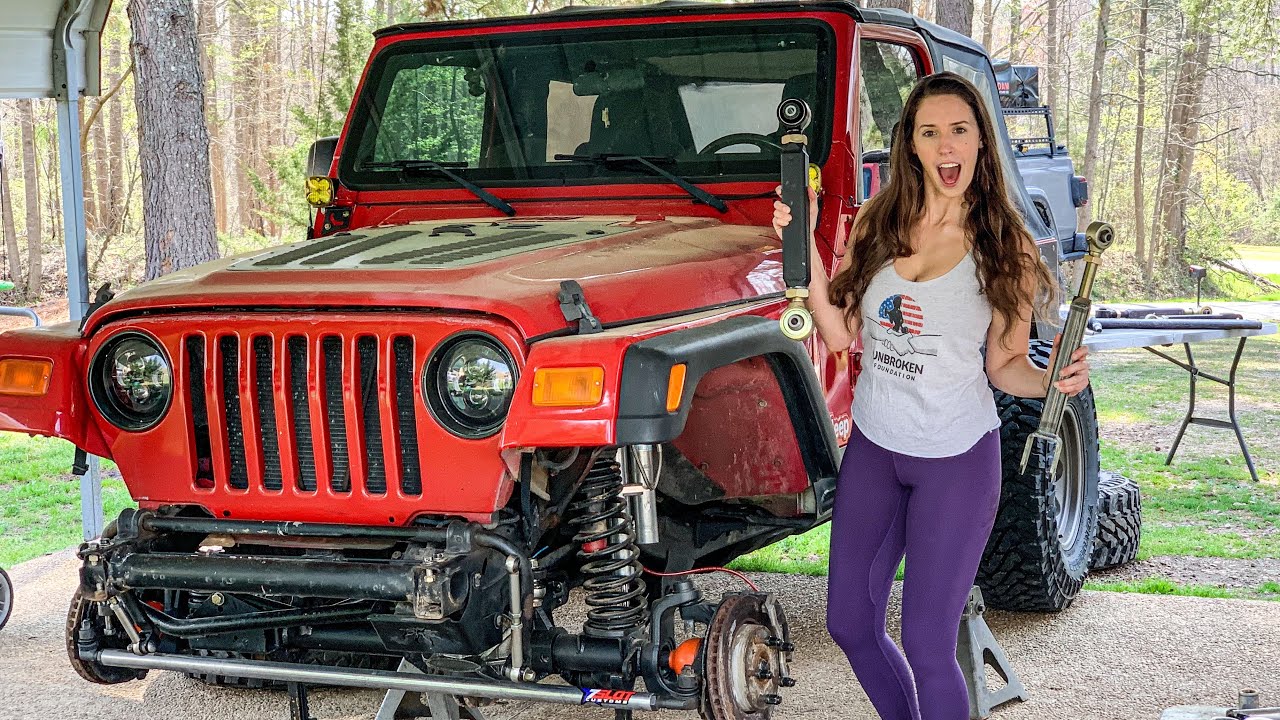 This Isn't Your Typical Jeep Wrangler Axle Swap!! - YouTube