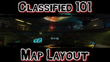 Zombies 101 :: Classified 101 ::  Map Layout, Perk Statues, Mystery Box Locations, Walkthrough
