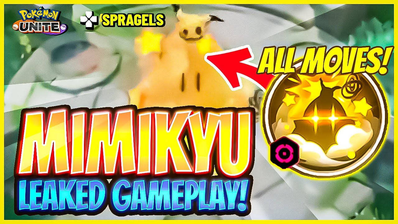 NEW Leaked Mimikyu Gameplay! *Unite Move IS CRAAAZY OP* - YouTube