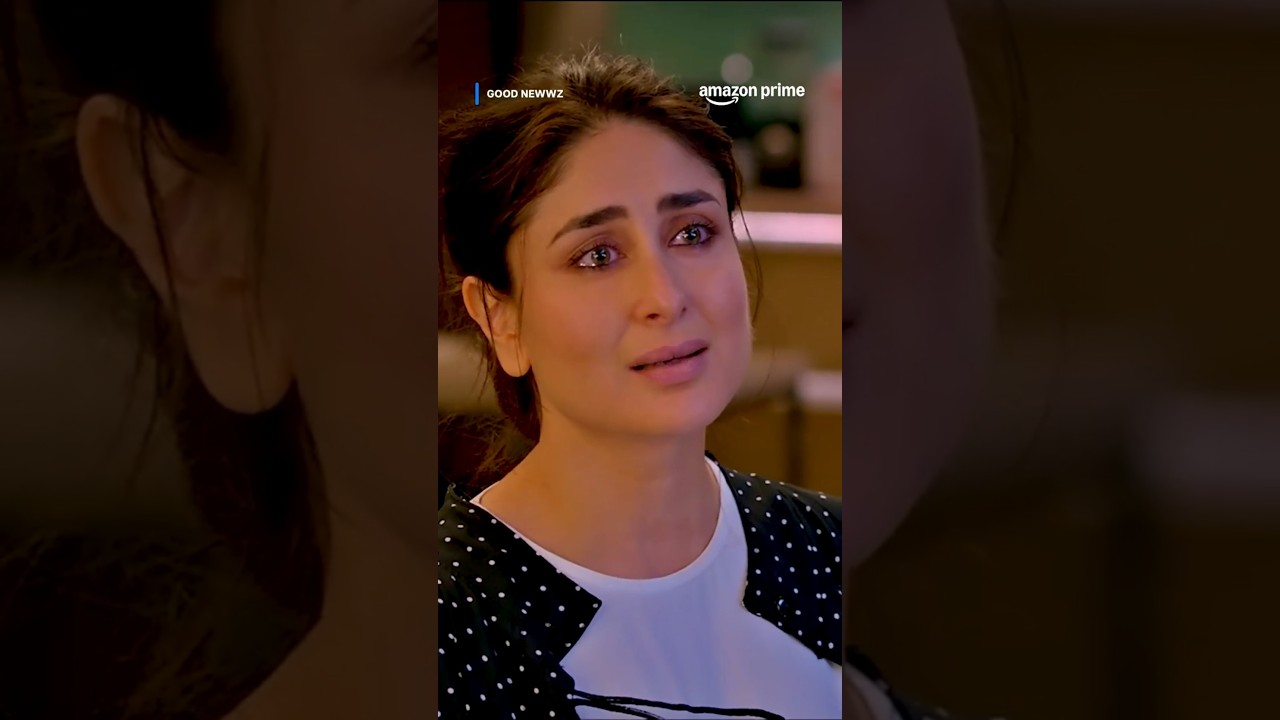 Kareena Kapoor Khan Gets Emotional 🥹 in Good Newwz | Akshay Kumar | #primevideoindia #movie #viral